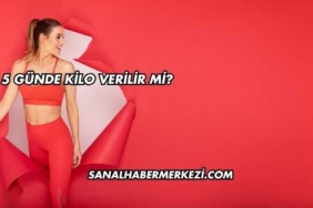 5 Günde Kilo Verilir mi?