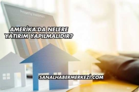 Amerika'da Nelere Yatırım Yapılmalıdır?
