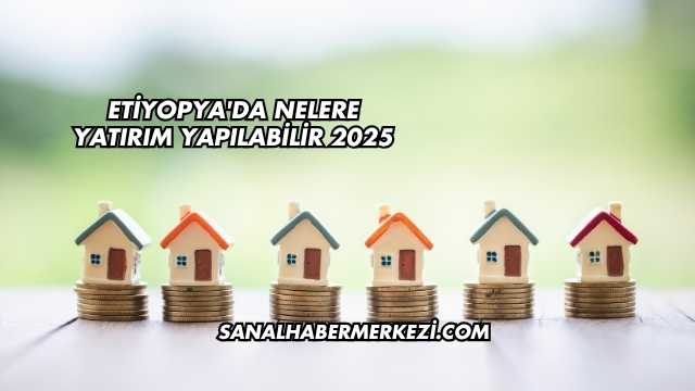 Etiyopya'da Nelere Yatırım Yapılabilir 2025