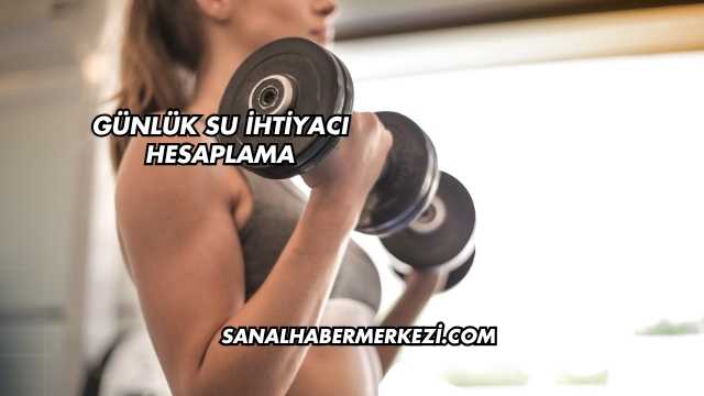Günlük Su İhtiyacı Hesaplama