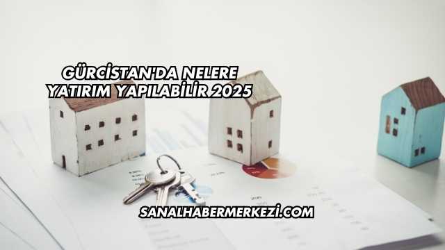 Gürcistan'da Nelere Yatırım Yapılabilir 2025
