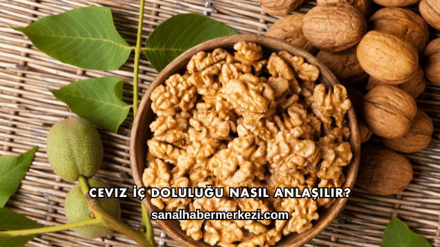 Ceviz İç Doluluğu Nasıl Anlaşılır?
