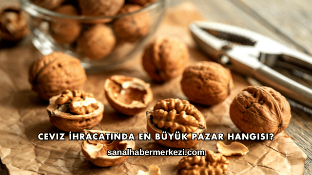 Ceviz İhracatında En Büyük Pazar Hangisi?