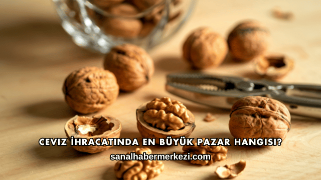 Ceviz İhracatında En Büyük Pazar Hangisi?