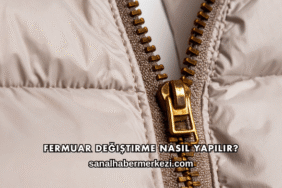 Fermuar Değiştirme Nasıl Yapılır?