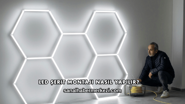LED Şerit Montajı Nasıl Yapılır?